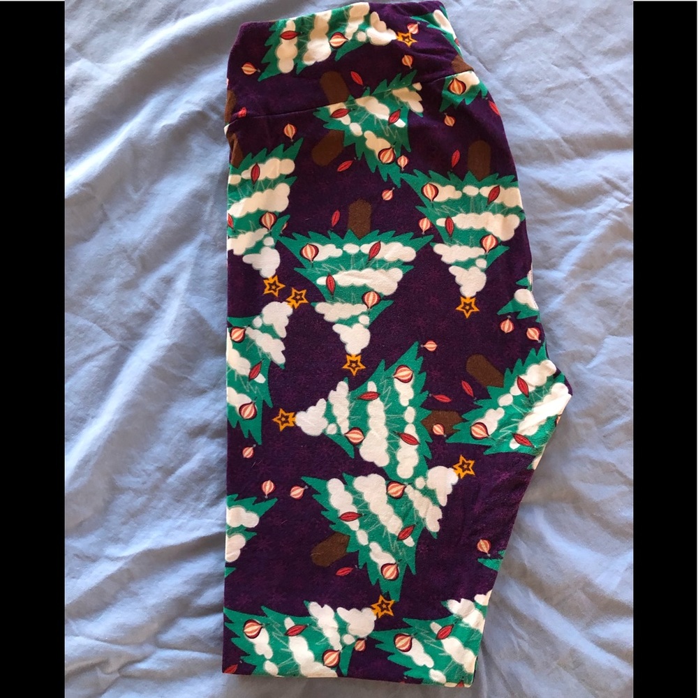 LuLaRoe TC Christmas Leggings